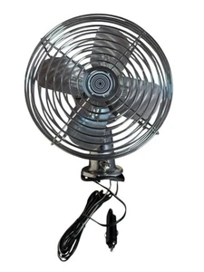 RoadPro 12-Volt Heavy Duty Metal Fan - Durable, Portable, and Powerful - NEW - Picture 1 of 8