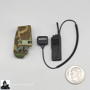 1:6 scale Dragon USMC Curtis Desert Woodland Radio w/ Pouch for 12" Figures - Picture 1 of 3