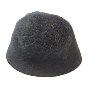 Sombrero de piel para mujer DNY Angora Bucket talla única color negro  - Imagen 1 de 5