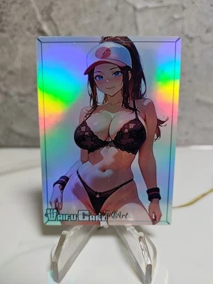 Hilda Trading Card Waifu Goddess Story Anime Girl holo Karte Manga Full Art - Bild 1 von 2