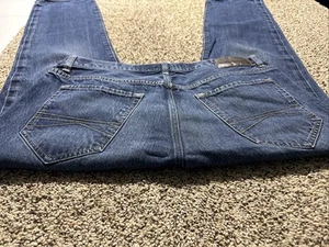 JEANS UOMO EXPRESS BLAKE LOOSE FIT GAMBA DRITTA DESIGNER TAGLIA 34X32 - Foto 1 di 4