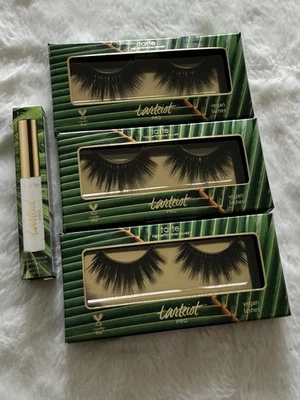 NIB Tarte Tarteist Pro Cruelty-Free Lashes Glamazon Lot Of 3 With Glue Rare Htf - Image 1 of 4