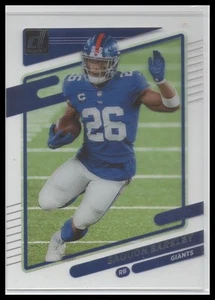 2021 Clearly Donruss #37 Saquon Barkley New York Giants Eagles - Picture 1 of 2