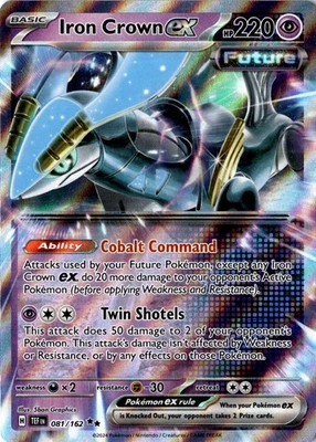 Iron Crown ex - Double Rare SV05: Temporal Forces 081/162 NM - Image 1 of 2