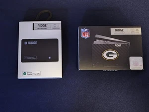 Ridge Wallet with Money Clip Cash Strap NFL Green Bay Packers & Tracker Card NEW - Picture 1 of 5