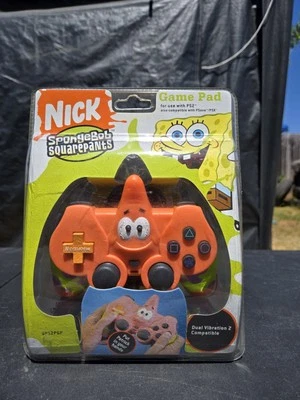 2004 PlayStation 2 Controller Patrick Star RARE Spongebob Squarepants ps2 - Image 1 of 4