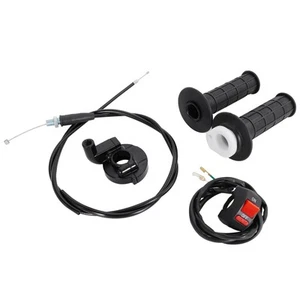 Mini Fahrrad Gaszug Set, Drehgas Gas Gasgriff Griffe für 50cc... - Bild 1 von 6