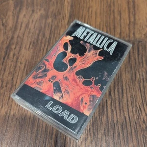 Metallica Load Cassette Tape Vintage Rock Heavy Metal 1996 Elektra - Imagen 1 de 5