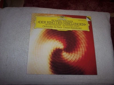 LP--RICHARD WAGNER--DER RING DES NIBELUNGEN  BARENBOIM   **NM VINYL**   #396 - Image 1 of 4