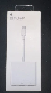 Apple USB-C to Digital AV Multiport Adaptor - MUF82AM/A Model A2119 - Picture 1 of 3