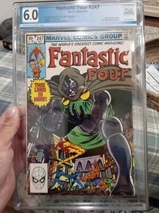 1982 Fantastic Four #247 PGX Grade 6.0 1st App Kristoff Vernard Death Zorba - Picture 1 of 16