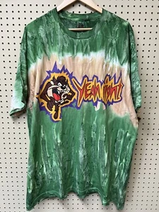 Vintage Looney Tunes Taz 1997 Yeah right Cartoon T Shirt XL tie dye NOS New - Picture 1 of 8