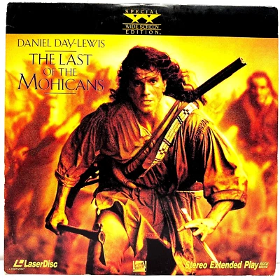 The Last of the Mohicans Michael Mann Laserdisc 1993 Daniel Day Lewis - Image 1 of 4