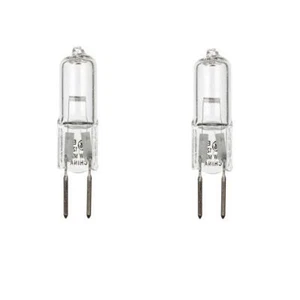 GE Lighting 27099 Juego de 2 bases de lápiz halógenas GY6,35 transparente 35W bombillas 12V - Imagen 1 de 3