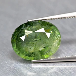 4.01Ct Oval _ Wonderful Unheated Green Copper Bearing Tourmaline Gemstone - Picture 1 of 1