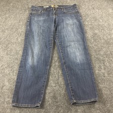 Kut From The Kloth Bardot Skinny Boyfriend Jeans Womens 10 Blue Denim 33X27*