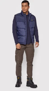 Lyle & Scott Acolchado Chaleco Azul Marino Estilo JK1349V - Imagen 1 de 6