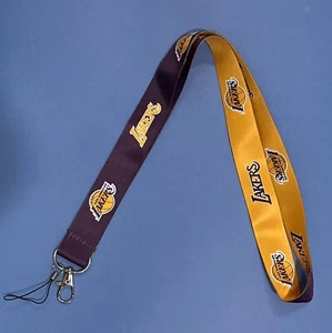 (2) LA LAKERS NEW KEY CHAIN WITH CLASSIC DESIGN PURPLE & YELLOW FREE SHIPPING - Picture 1 of 1