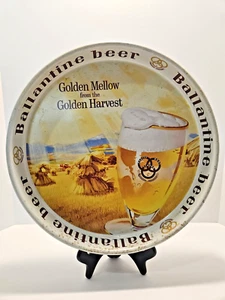 Vintage Ballentine Golden Harvest Bier Tablett - Bild 1 von 12