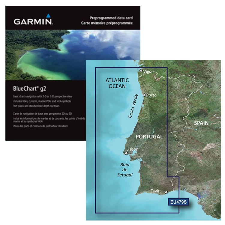 GARMIN Bluchart G2 - Portogallo -SD/MICRO SD ART. 010-C0823-20 - Immagine 1 di 1