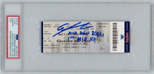 Gunnar Henderson Signed Ticket w/ "MLB Debut 8/31/22" "1st MLB Hit" PSA GEM AUTO - Picture 1 of 3