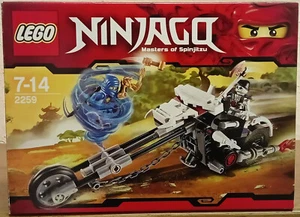 Lego Ninjago 2259 Skull Moto 100% Completo di Personaggi Scatola Originale BA - Foto 1 di 3