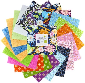 Benartex Amanda Murphy Nightingale Layer Cake 10" Squares  Beautiful Bird Fabric - Picture 1 of 23