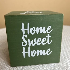 6-Sided Inspirational Cube, Home Decor, Black - Picture 1 of 8