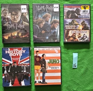 DVD Lot #16 Has 5 Brand New Unopened DVD's A Total of 7 Movies ~GREAT VALUE~ - Picture 1 of 6