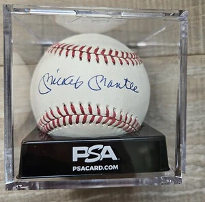 Mickey Mantle Signed Autographed Baseball PSA DNA AUTO 9 HOF Yankees NICE! #1 - Picture 1 of 7