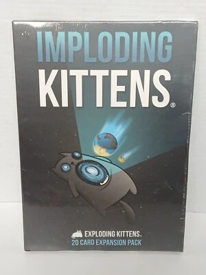 Imploding Kittens Exploding Kittens Card Game Expansion Pack - New Sealed  - Image 1 of 4
