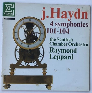 JOSEPH HAYDN - 4 Symphonies : 101-104 - 1985 Dbl LP Set 751412 - Fast Shipping - Imagen 1 de 2
