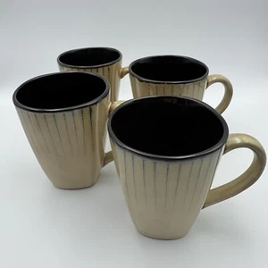 Threshold Pottery Square Stoneware Coffee Mug - Bamboo Color - 12 oz (Set Of 4) - Picture 1 of 13