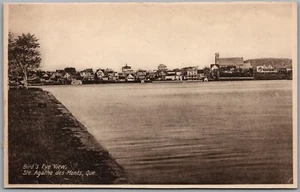 Postcard Ste. Agathe des Monts Quebec Bird's Eye View - Picture 1 of 2