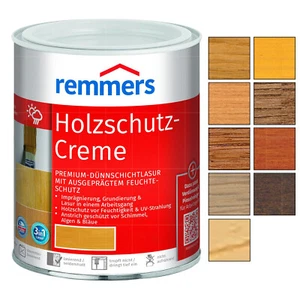 Remmers Holzschutz-Creme 5 LTR Holzschutzlasur Holzcreme Holzgel FARBWAHL - Bild 1 von 12