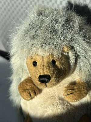 Ganz Webkinz Hedgehog Plush Brown Stuffed Animal Toy 8" HM130 No Code - Image 1 of 4