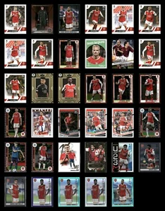 2020-25 Arsenal 35-Card Lot – Saka, Martinelli, Ødegaard, Jesus, Rice NM - Picture 1 of 6