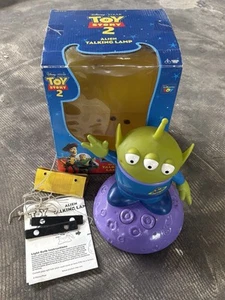 Disney Pixar Toy Story 2 Alien Talking Lamp W/box Tested Working - Picture 1 of 10