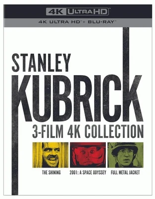 Stanley Kubrick 3-film Collection 4K UHD Blu-ray  NEW - Image 1 of 4