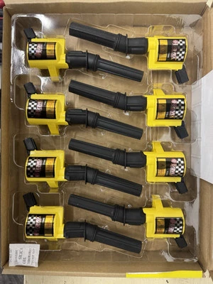 Bobinas de ignição de bota reta Bravex TYK-Y1008 para Ford 4.6L 5.4L, etc.    Pacote com 8 - Imagem 1 de 2