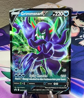 Grimmsnarl V SWSH057 SWSH: Sword & Shield Promo Cards Holo - Image 1 of 2