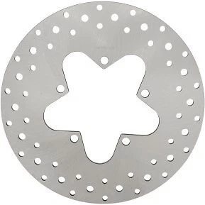 Drag Specialties 1710-1906 Stainless Steel Rear Brake Rotor for Touring 86-99 - Image 1 of 1