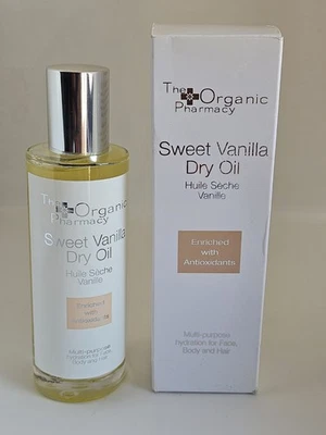 The Organic Pharmacy Sweet Vanilla Dry Oil 3.4 Fl. oz NIB - Image 1 of 4