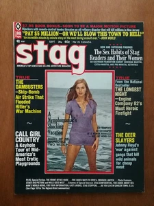 Vintage Stag Pulp Adventure Men's Magazine September 1973 Great Condition - Picture 1 of 2