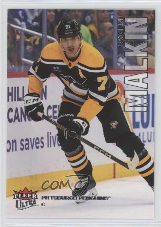 2022-23 Upper Deck Fleer Ultra Silver Foil Evgeni Malkin #167 - Image 1 of 2