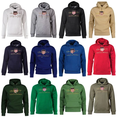 GANT Herren Hoodie - Archive Shield, Kapuzen-Pullover, Logo - Bild 1 von 4