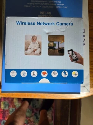 Wireless Security Camera System 2.4G Wifi Night Vision Cam 1080P HD NEW IN BOX - Image 1 of 4