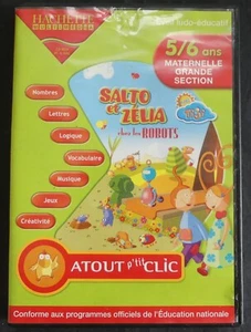 Atout P’tit Clic – Jeu éducatif PC CD-ROM GS 5-6 ans REF 5770 - Picture 1 of 3