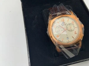 MONTRE SUISSE ROSEMONT RETOUR DANS LE TEMPS NEUVE DANS SA BOÎTE - Photo 1/7