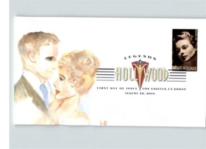 NEW! Hand Painted INGRID BERGMAN, Color cancel, Legend of Hollywood First Day of - Picture 1 of 1